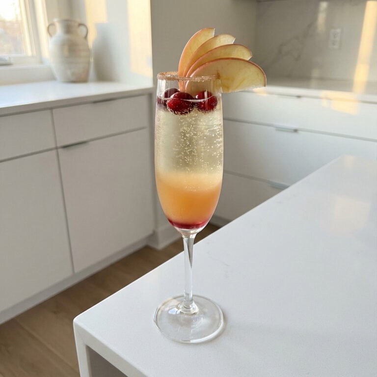 Sparkling Thanksgiving Cocktail Recipe