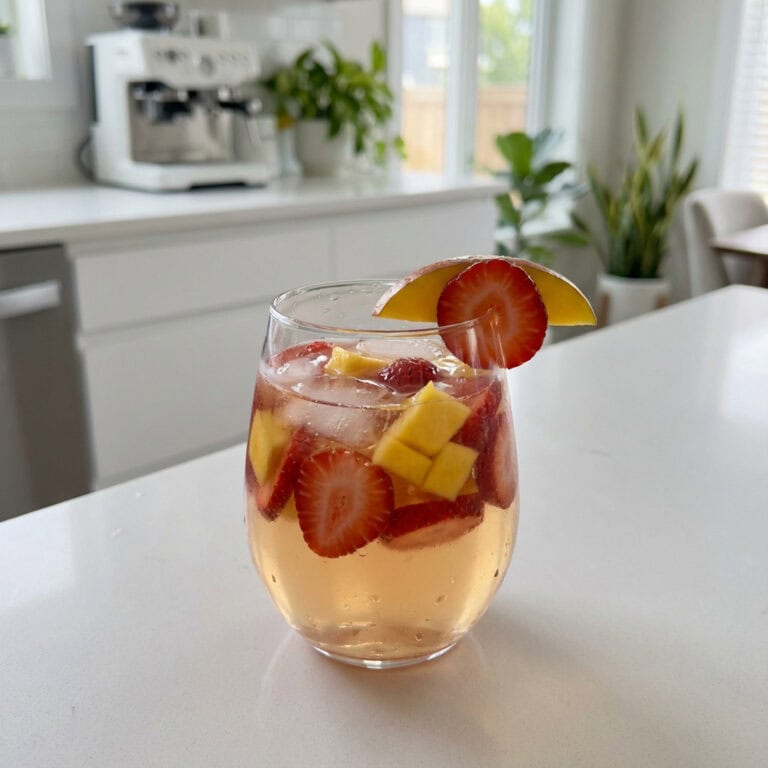 Strawberry Mango Sangria Cocktail Recipe