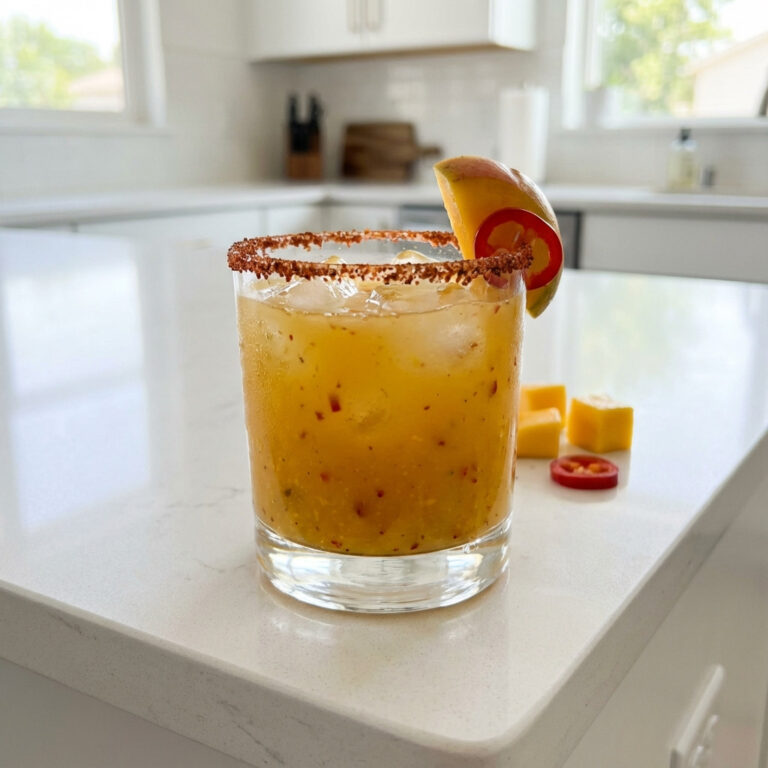Unique Spicy Baby Mango Vodka Cocktail Recipe
