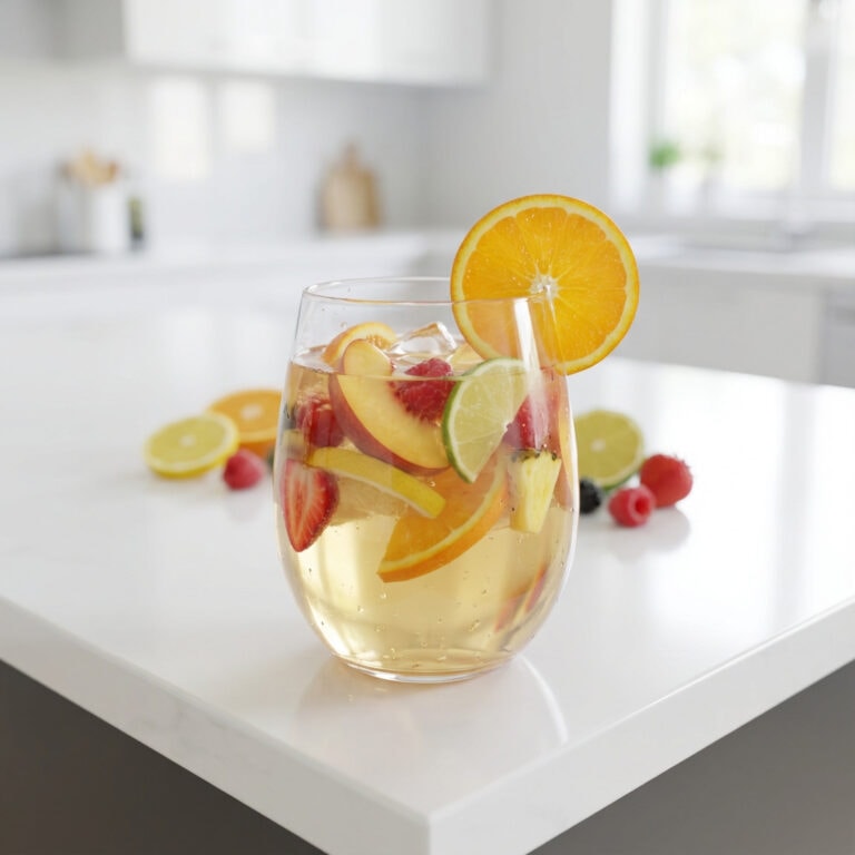 White Wine Sangria Cocktail Recipe