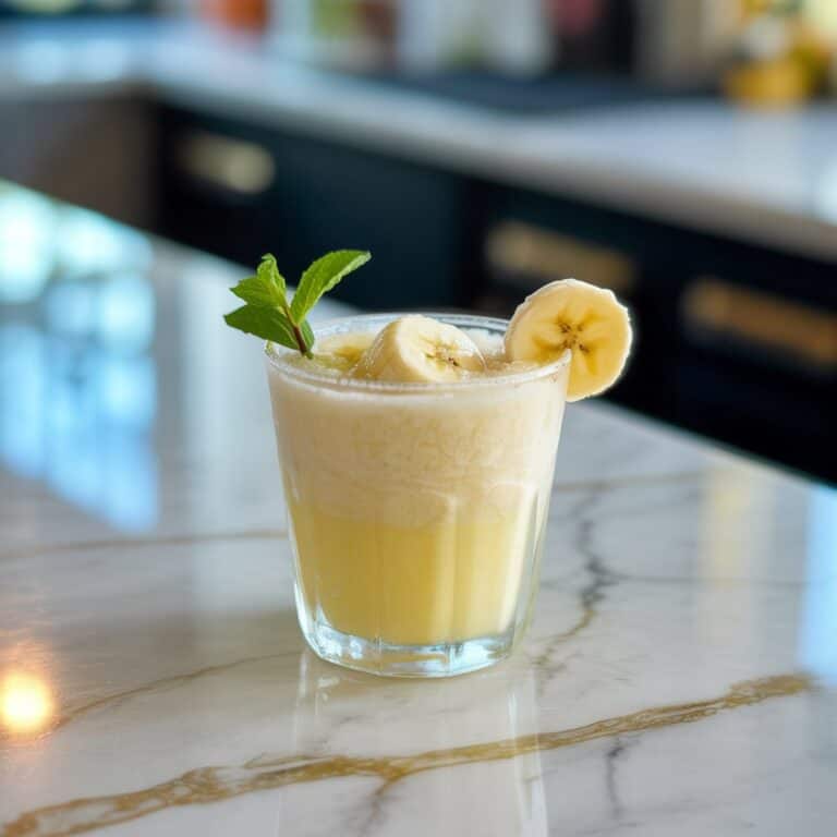 Easy Frozen Banana Daiquiri Cocktail Recipe