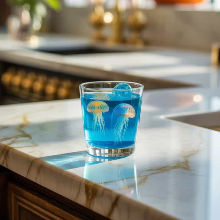 Eye-Catching Blue Jellyfish Shots Cocktail Recipe