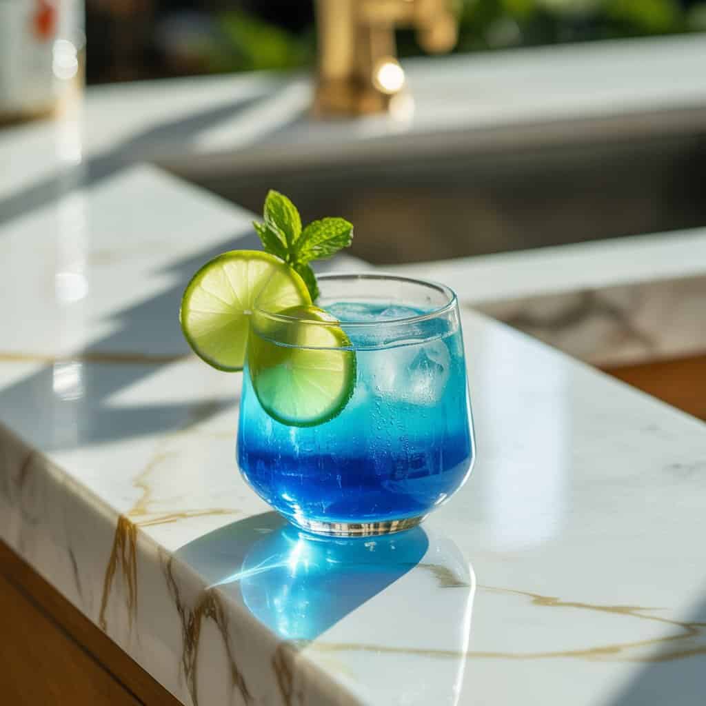 Igniting Blue Planet Summer Cocktail Recipe