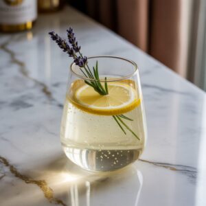 Lemon Lavender Gin Spritz Cocktail Recipe