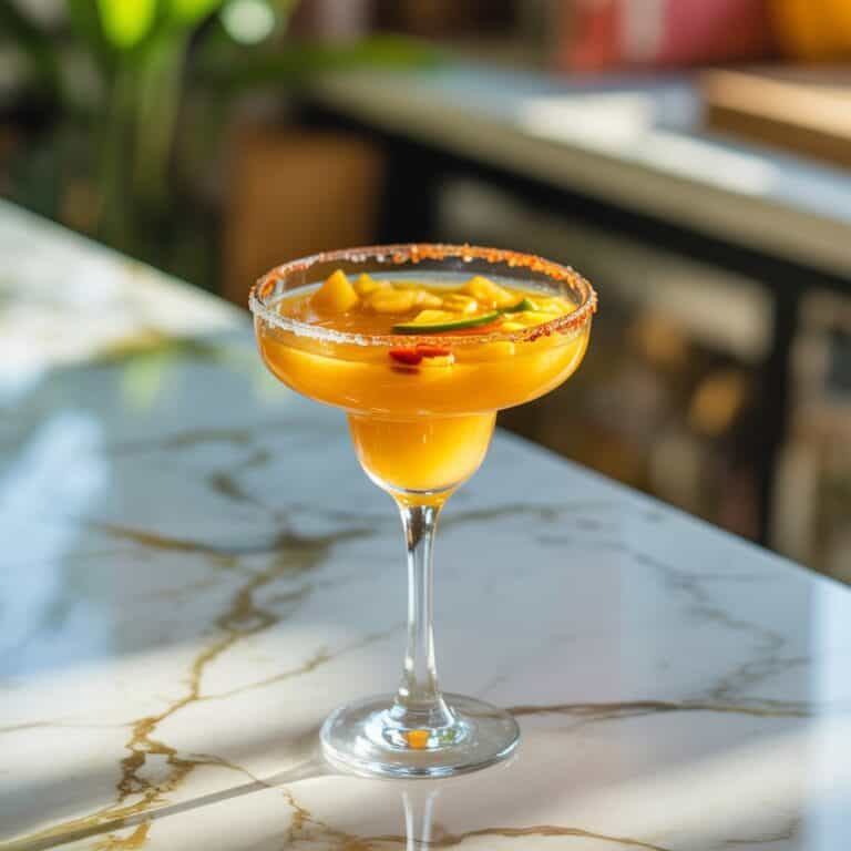 Mango Habanero Margarita Cocktail Recipe