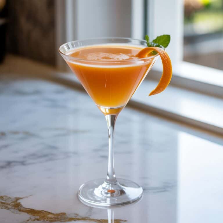 Orange Creamsicle Martini Cocktail Recipe