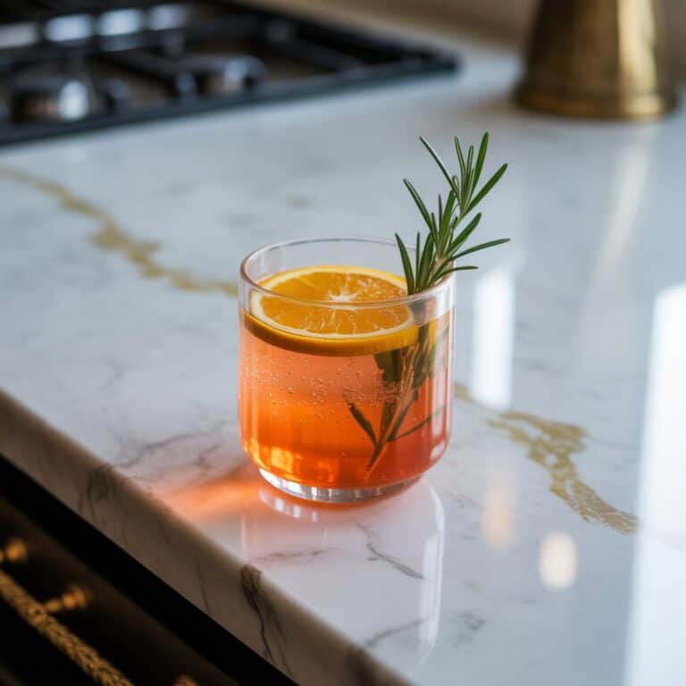 Orange Fizz Halloween Cocktail Recipe