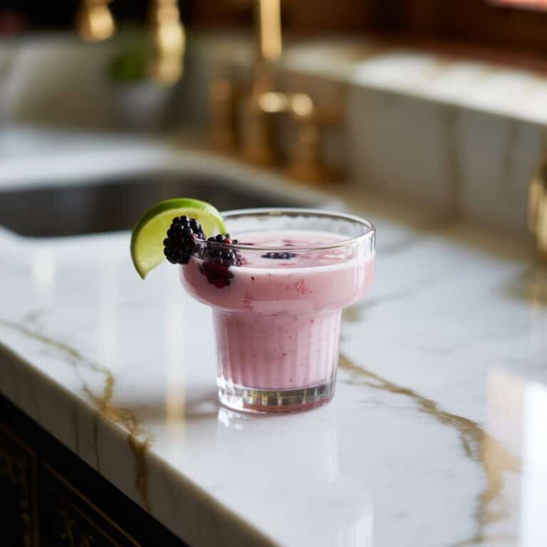 Blackberries & Cream Margarita Cocktail Recipe