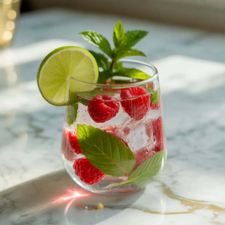 Raspberry Coconut Mojito Recipe