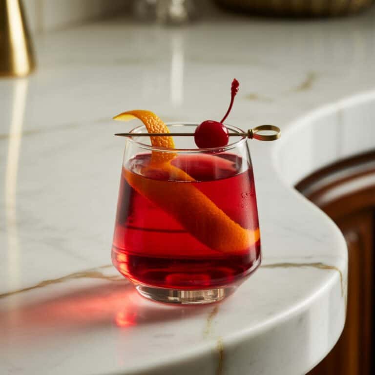 Red Moon Over Manhattan Cocktail Recipe