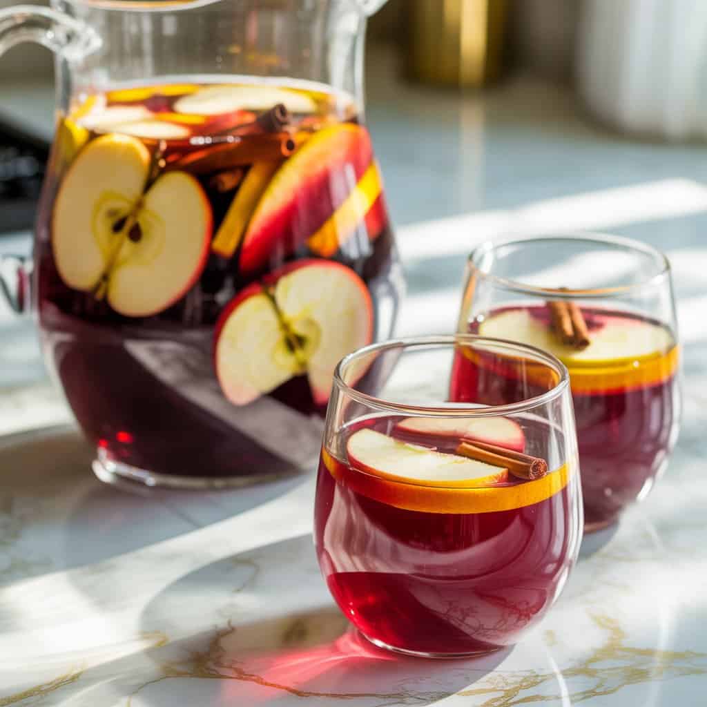 Red Wine Apple Cider Sangria Recipe