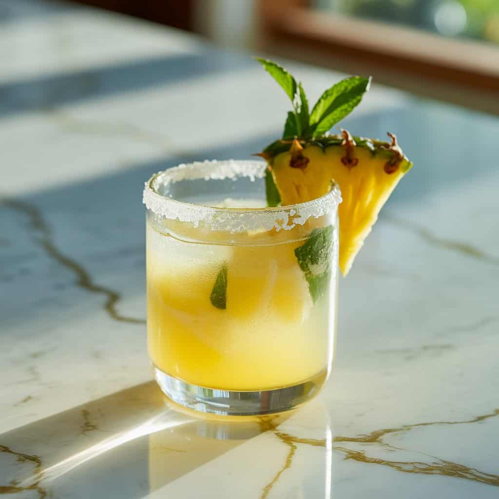 Salty Pineapple Sipper Cocktail Recipe