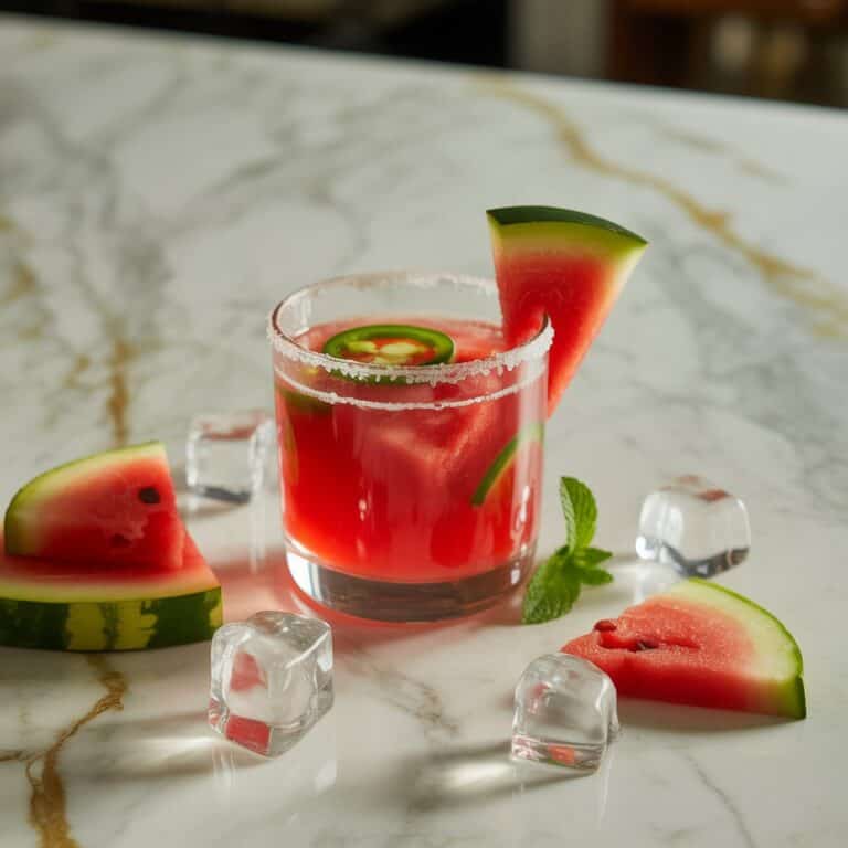 Spicy Watermelon Tequila Cocktail Recipe