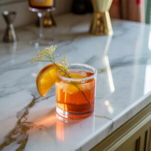 Aperol And Elderflower Margarita Cocktail Recipe