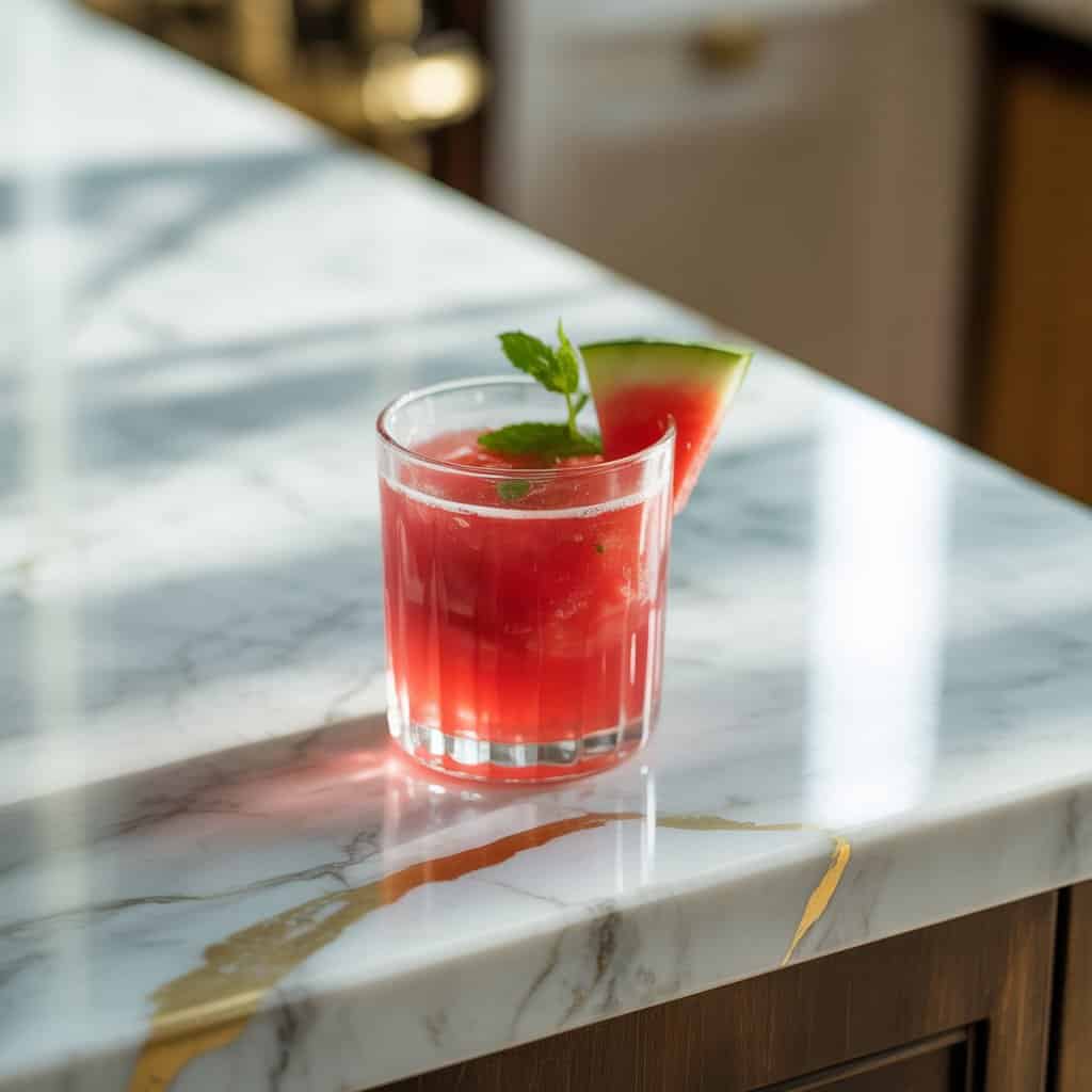 Watermelon Vodka Sour Cocktail Recipe