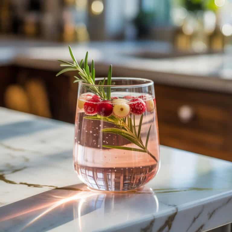 White Cranberry Spritz Cocktail Recipe