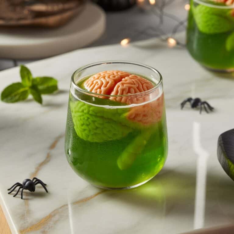 Zombie Brains Halloween Cocktail Recipe