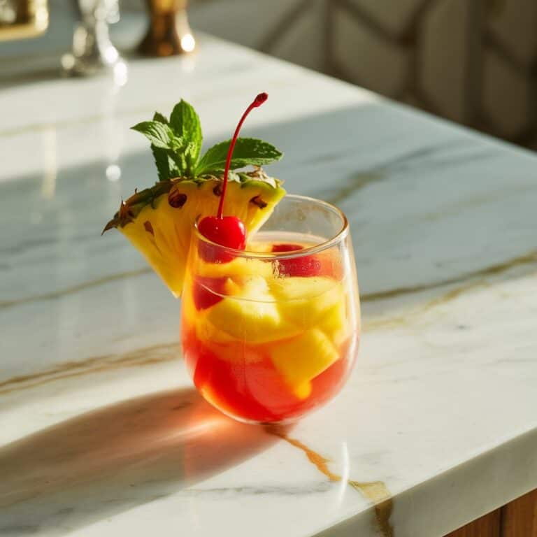 Caribbean Rum Punch Cocktail Recipe