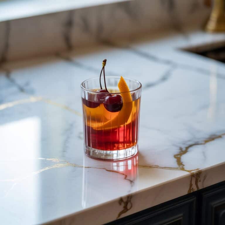 Cherry Bourbon Delight Cocktail Recipe