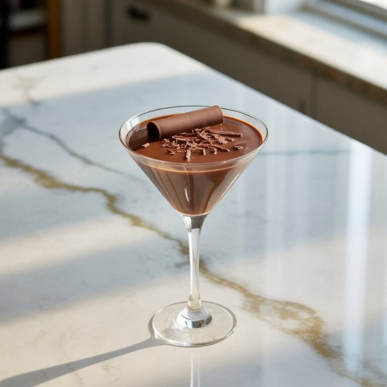 Chocolate Cake Martini Cocktail Recipe