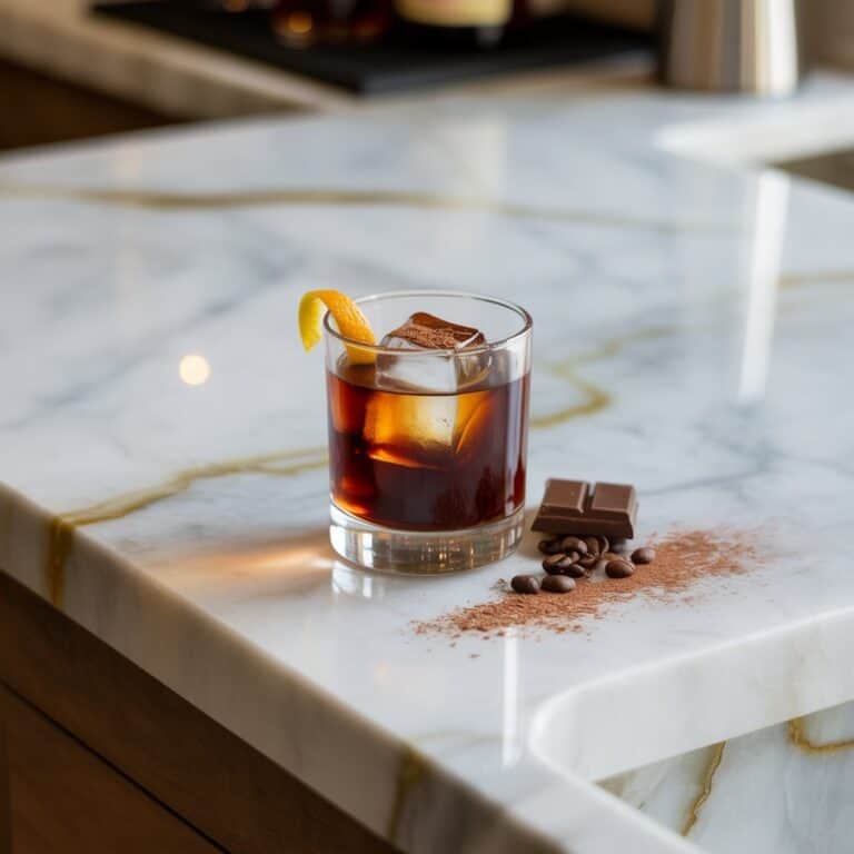 Chocolate Espresso Old Fashioned Cocktail Recipe