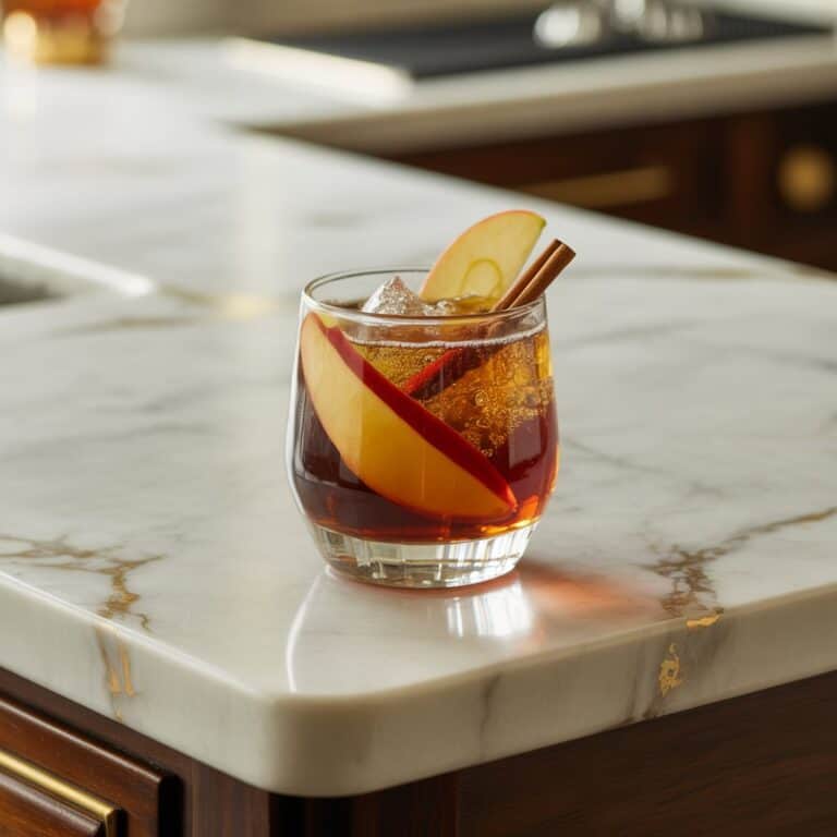 Apple Maple Dark And Stormy Cocktail Recipe