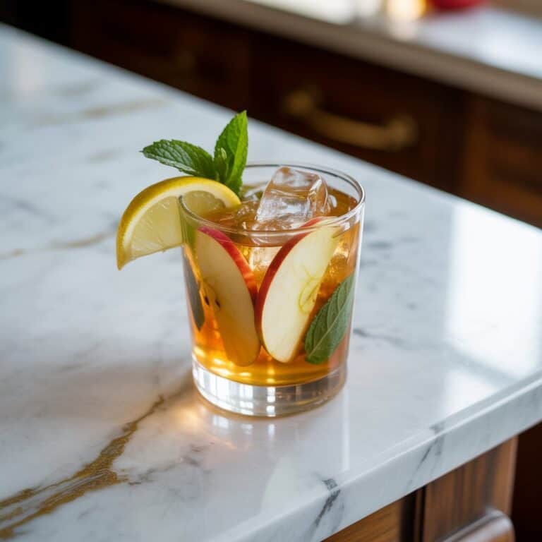Apple Whiskey Smash Cocktail Recipe